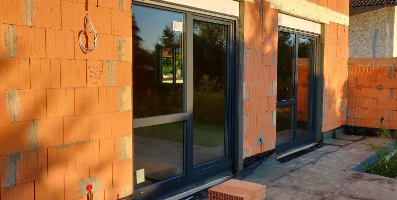 Terassenfenster außen