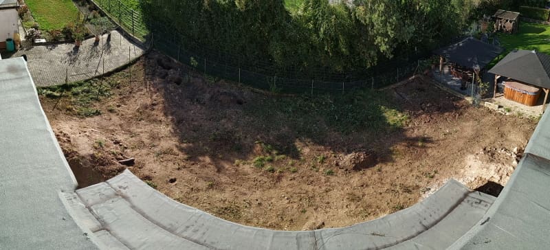 Garten nachher